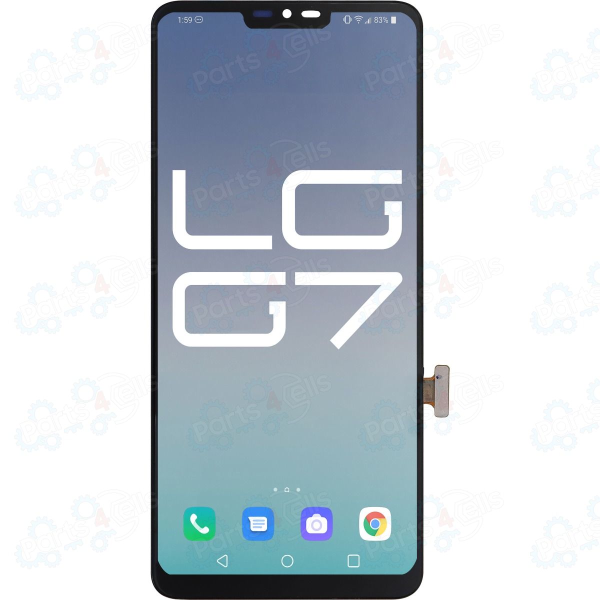 LG G7 One LCD with Touch Black
