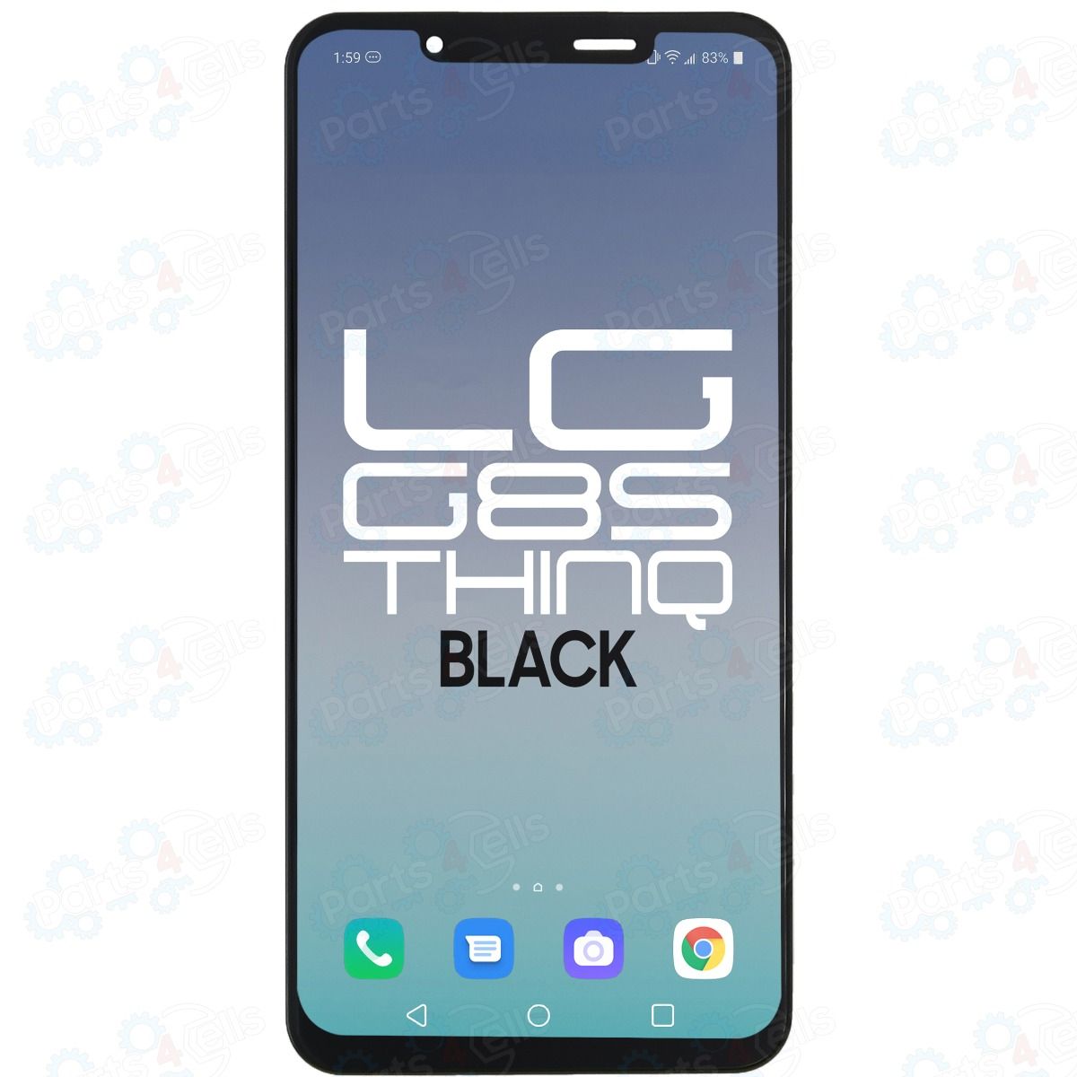 LG G8S ThinQ LCD with Touch Black