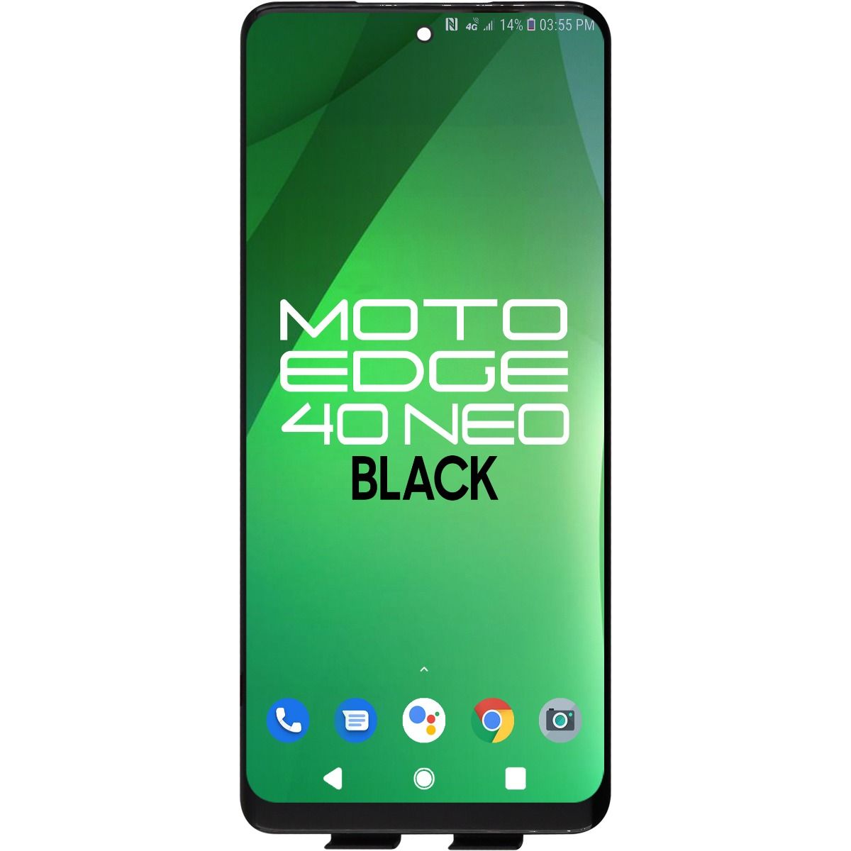 Moto Edge 40 (XT2303-3/2023) / Edge 40 Neo (XT2307-1/2023) / Edge 2023 (XT2305) LCD with Touch Black Best Quality