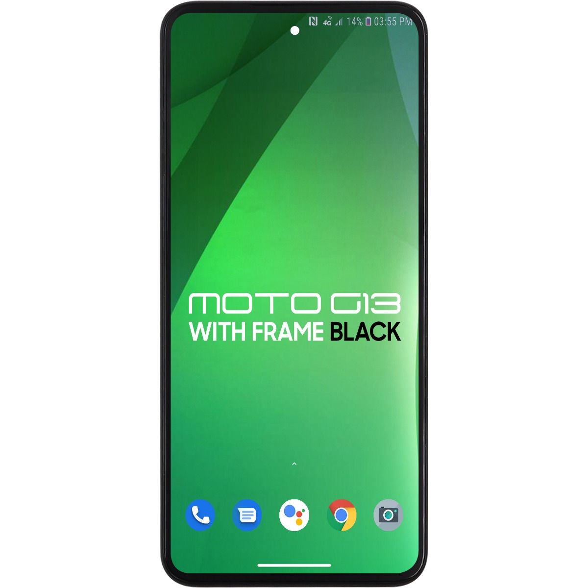 Motorola Moto G13 (XT2331-2/2023)/G23 (XT2333-3/2023) LCD With Touch + Frame Black Incell