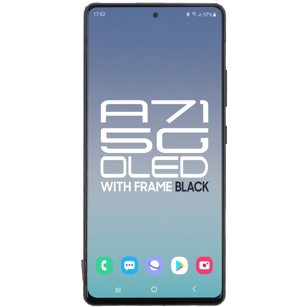 Samsung A71 5G A716 2020 LCD with Touch  + Frame Black (Non-Verizon) (Refurbished)