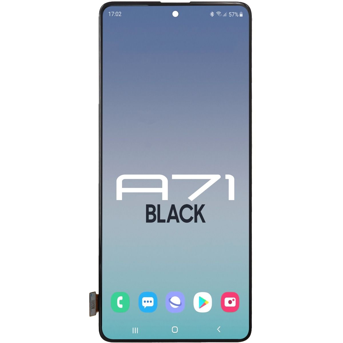 Samsung A71 A715 2020 LCD with Touch Black (Refurbished)