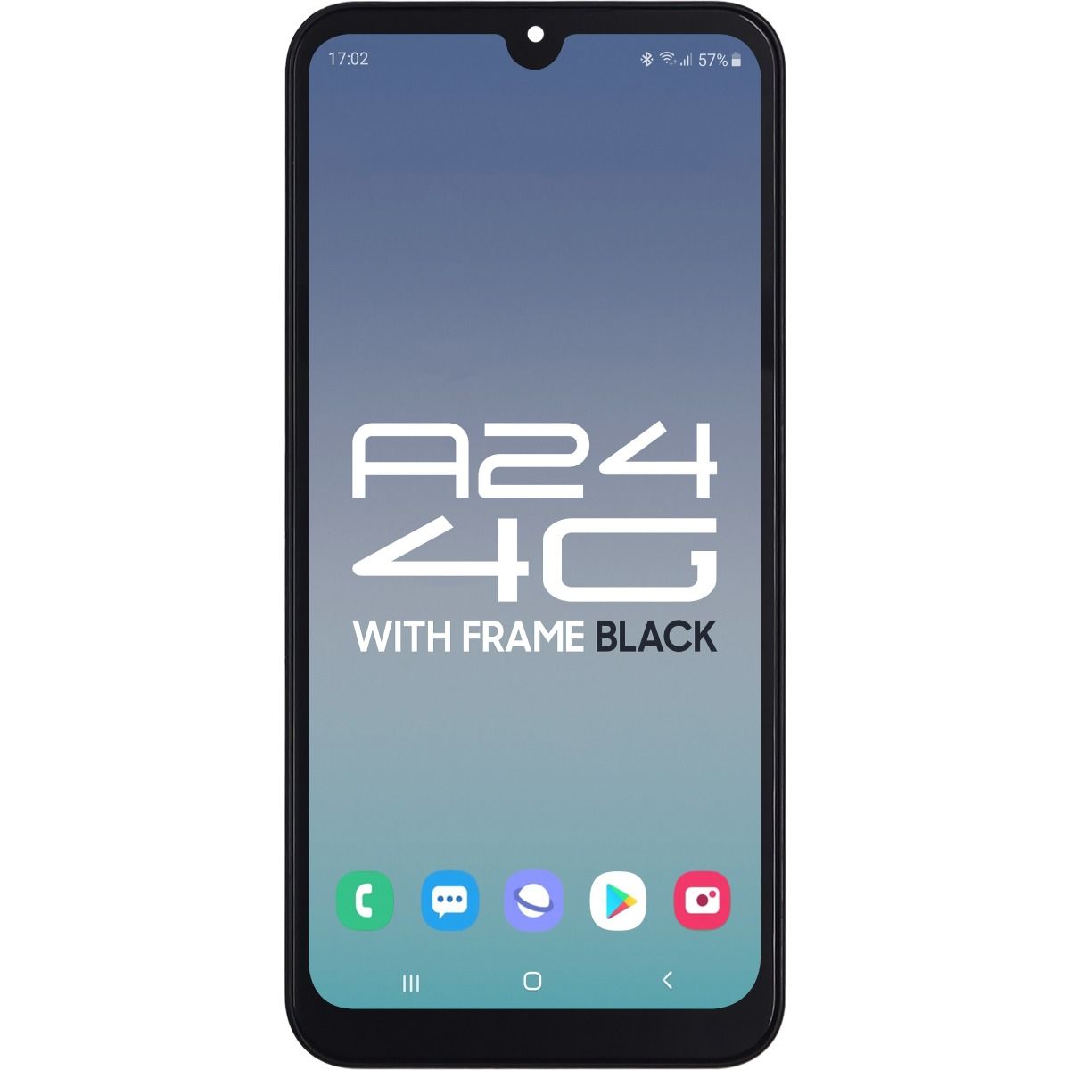 Samsung A24 4G (A245/2023) LCD With Touch + Frame Black Incell