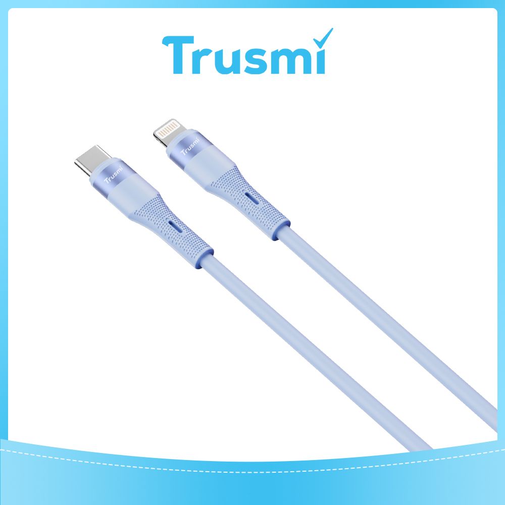 TRUSMI 20W Type C to iPhone Blue Cable (1M)