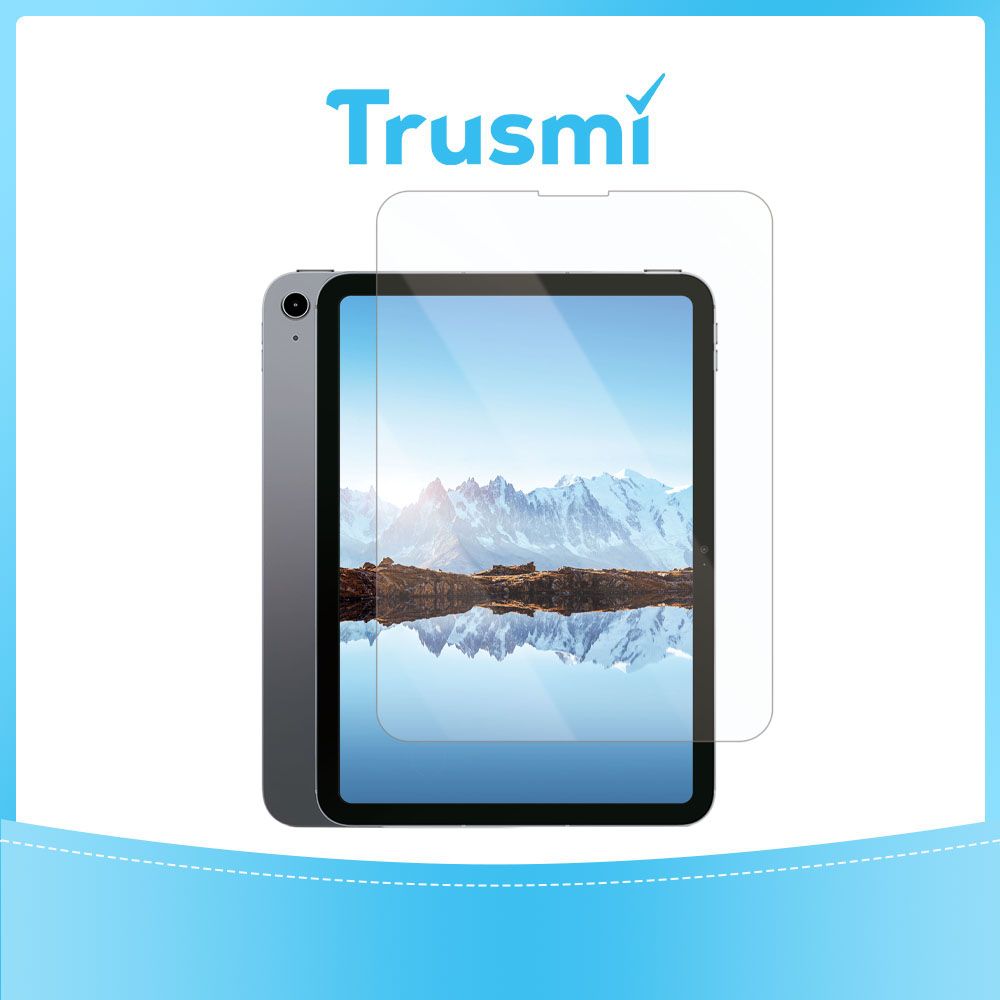 TRUSMI iPad Air 6 11''(2024) Tempered Glass In Retail Packaging