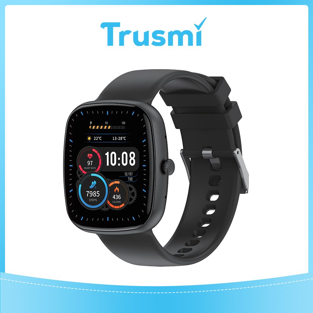 Trusmi Smart Watch Black