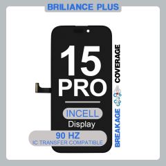 Brilliance Plus iPhone 15 Pro LCD with Touch Incell Black (R-IC) (90 HZ)