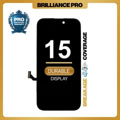 Brilliance Pro iPhone 15 LCD with Touch Black HARD OLED