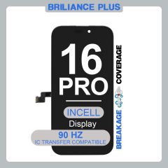 Brilliance Plus iPhone 16 Pro Incell LCD Black (90 HZ)