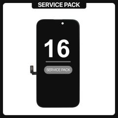 iPhone  16 LCD with Touch Black SERVICE PACK
