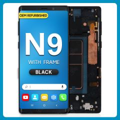 Samsung Note 9 LCD With Touch + Frame Black (Refurbished)