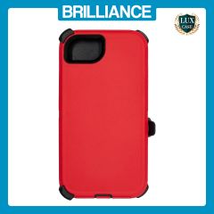 Brilliance HEAVY DUTY iPhone 16E (Pro Series) Case Red Black