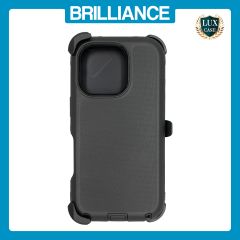 Brilliance HEAVY DUTY iPhone 17 (Pro Series) Case Black
