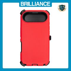Brilliance HEAVY DUTY iPhone 17 Air (Pro Series) Case Red Black