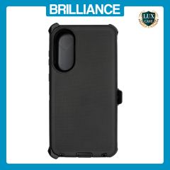 Brilliance HEAVY DUTY Samsung S25 FE (Pro Series) Case Black