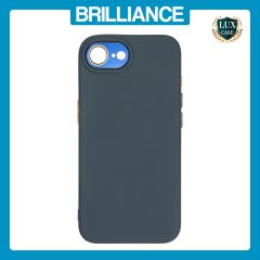 Brilliance LUX Samsung S25 Edge Soft Liquid Silicone Phone Case Blue