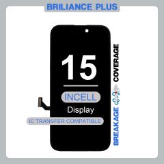 Brilliance Plus iPhone 15 LCD with Touch Black Incell