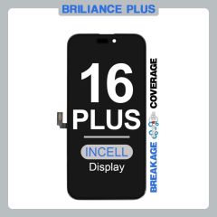 Brilliance Plus iPhone 16 Plus LCD with Touch Black Incell