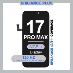 Brilliance Plus iPhone 17 Pro Max LCD with Touch Incell Black (R-IC) (120 HZ)
