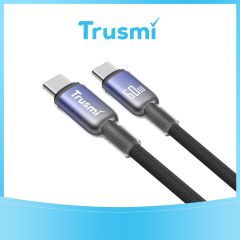 TRUSMI CA43-11 60W Type C to Type C TPU Braided Cable