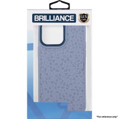 Brilliance LUX for Samsung Note 10 Pebble pattern case Blue