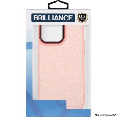 Brilliance LUX for Samsung Note 20 Plus Pebble pattern case Pink