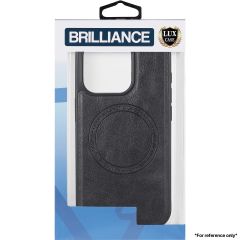 Brilliance LUX for Iphone 11 Pro Max Skin phone case (TPU+PC material+PU leather material) Case Black