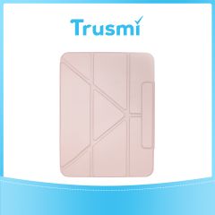 TRUSMI iPad 10.2/10.5 Foldable Case Pink