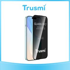 TRUSMI 3D Privacy Tempered Glass Screen Protector for iPhone 14 Pro 10-Pack