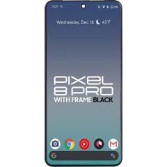 Google Pixel 8 Pro LCD With Touch + Frame Black (Refurbished)