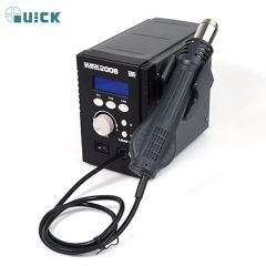 QUICK 2008 ESD Digital Display Heat Gun Welding Rework Soldering Station - 110V w/ US Extra Adapter