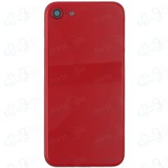 iPhone 8 Back Housing w/ Small Parts Red NO LOGO
