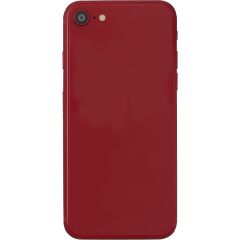 iPhone SE 2020 Back Housing w/ Small Parts Red  NO LOGO