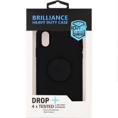 Brilliance HEAVY DUTY iPhone XS Max Pop Pro Series Case Black