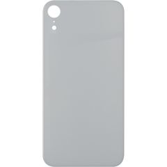 iPhone XR Back Glass without Camera Lens White  NO LOGO