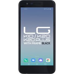 LG Phoenix Plus / K10 (2018) / K11 Prime / K30 / K30 Plus LCD with Touch + Frame Black