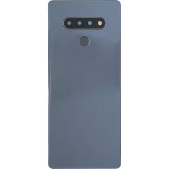 LG Stylo 6 Back Door W/Camera Lens & Finger Print Sensor Grey