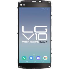 LG V10 H900 LCD with Touch + Frame Black (Refurbished)