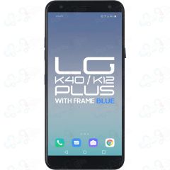LG K40 2019 / K12 Plus LCD With Touch + Frame Blue