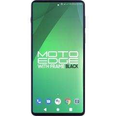 Motorola Moto Edge 20 Pro with Touch + Frame Vegan Leather Blue XT2153