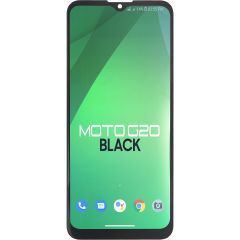 Motorola Moto G20 LCD With Touch Black XT2128 Incell