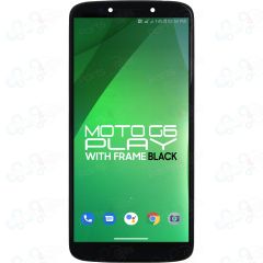 Motorola Moto G6 Play LCD with Touch + Frame (INTERNATIONAL VERSION)Black XT1922