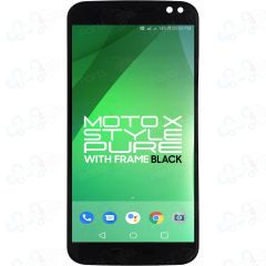 Motorola Moto X Style Pure Edition LCD with Touch + Frame Black XT1575
