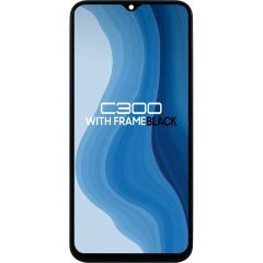 Nokia C300 LCD With Touch + Frame Black