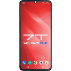 OnePlus 7T LCD with Touch + Frame Glacier Blue (Refurbished)
