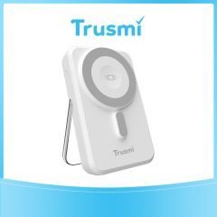 TRUSMI PD22.5W Magnetic Watch Wireless Charger 3-in1 with C Cable White PB12-011 (10000mAh )