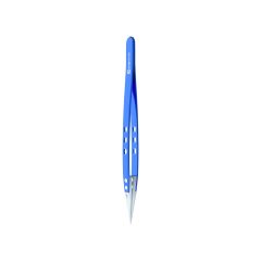 MiJing Anti-static Ceramic Stainless Steel Precision Straight Tweezers