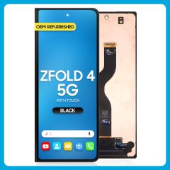 Samsung Z Fold 4 5G Outer LCD With Touch Black (Refurbished OLED)