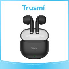 TRUSMI Semi-In-Ear Wireless Headphones Black