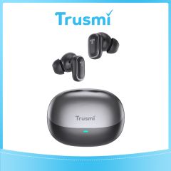 TRUSMI ANC+ENC Dual Mic True Wireless Headphones Black